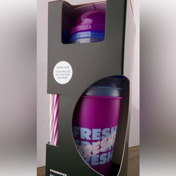 NWT Starbucks Reusable Cold Cups (Set of 5) - Picture 4 of 8